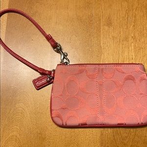 Coach wristlet